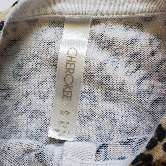 2/$20 CHEROKEE Girls Size 6 Leopard/Denim Outfit - Picture 7 of 8